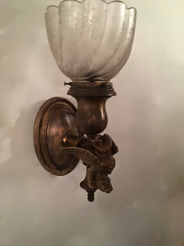 Serpent Gas Sconce